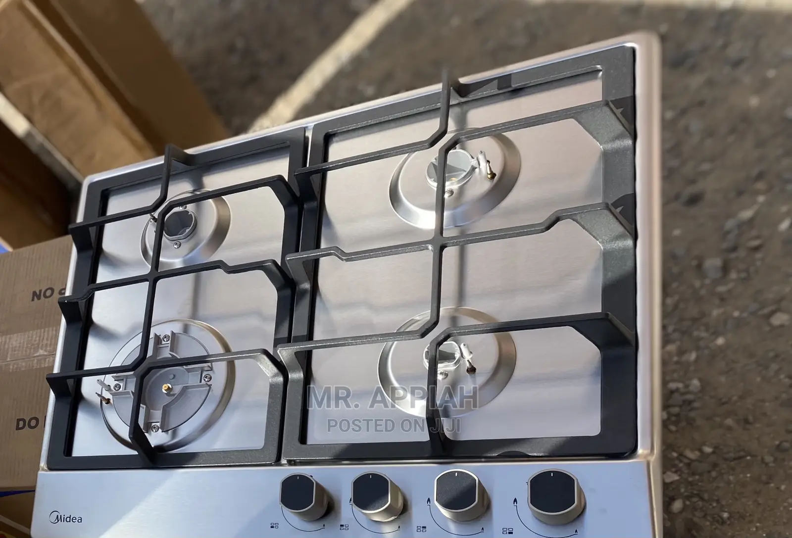 Sealed in Box Midea 75G50ME Ignition 4 Gas Cooker 
