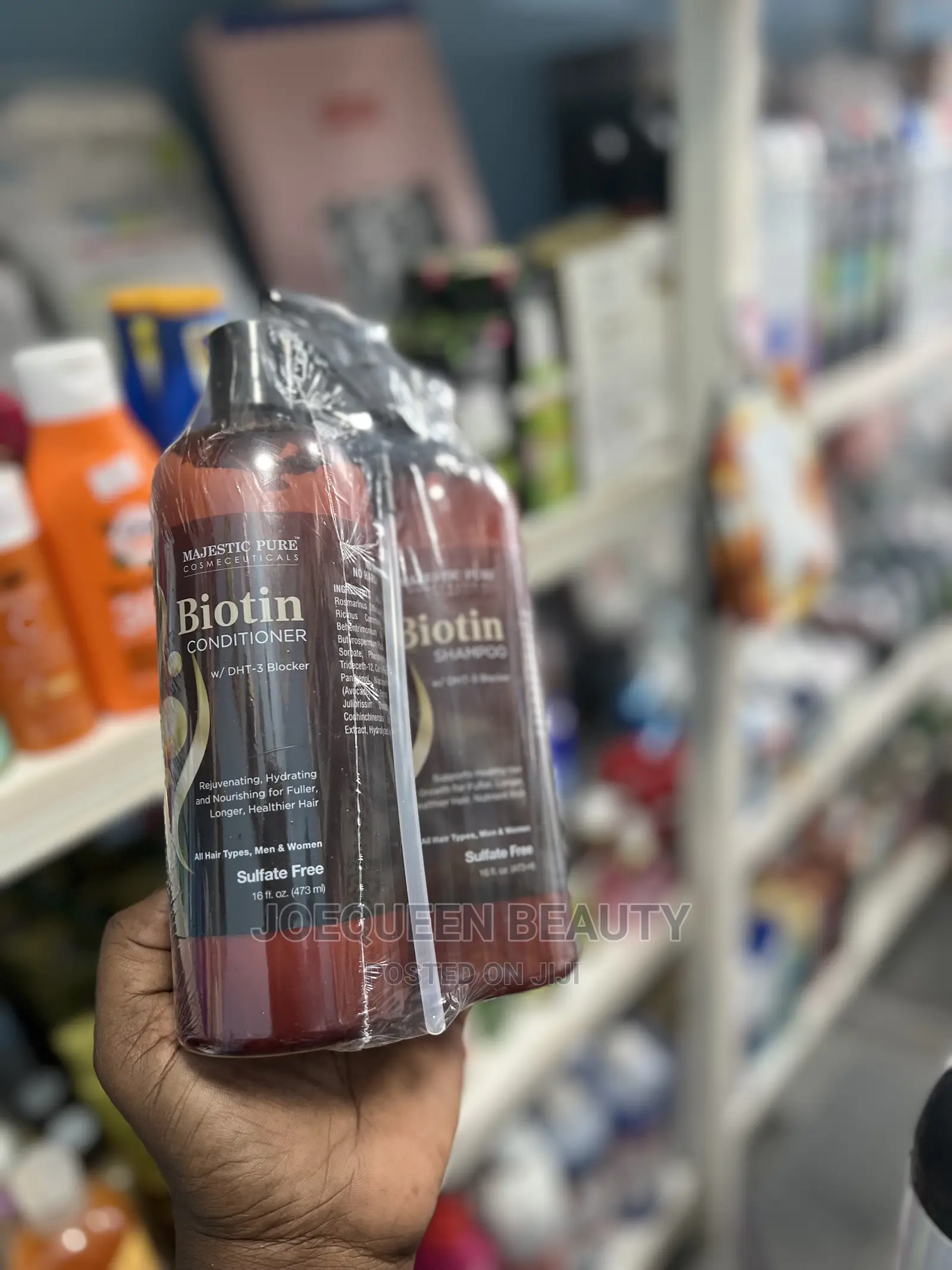Biotin Shampoo And Conditioner Set