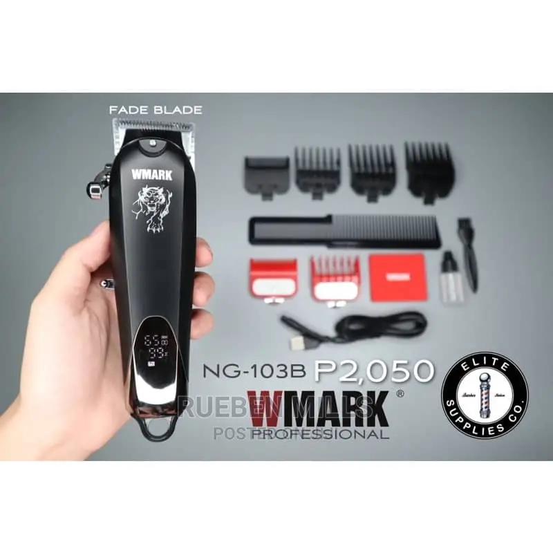 Wmark NG-103B Elite Barber Hair Clipper Barbering Machine