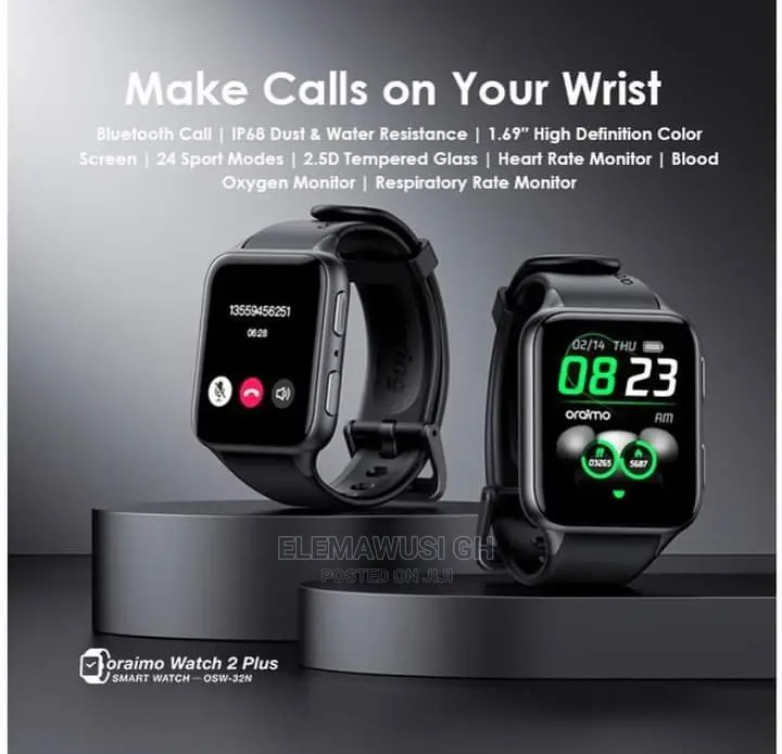 Oraimo Watch 2 Plus BT CALL