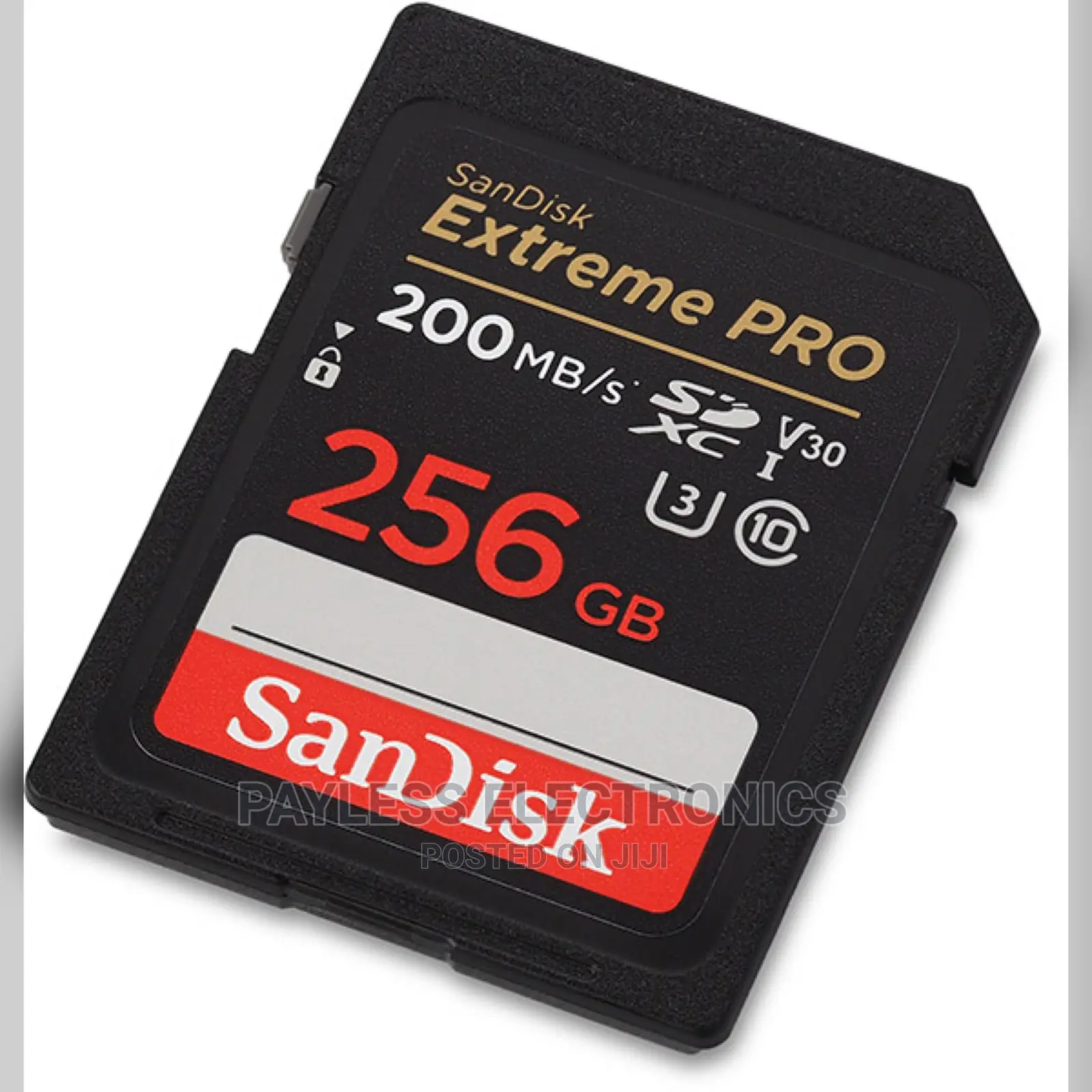 Sandisk 256gb Extreme Pro Memory Card
