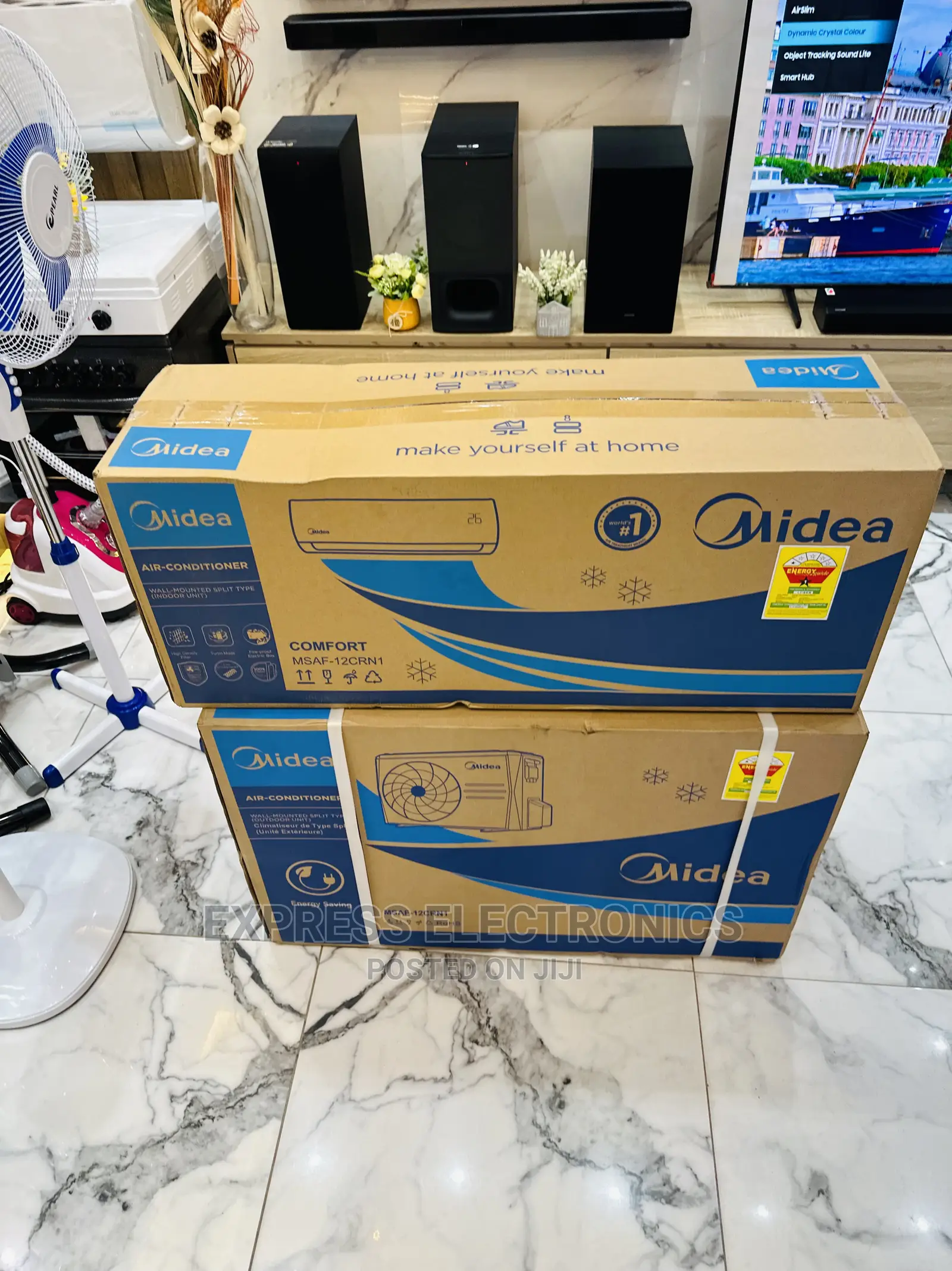 Stay Cool  With Midea 2.0hp Split R410 Gas AC White