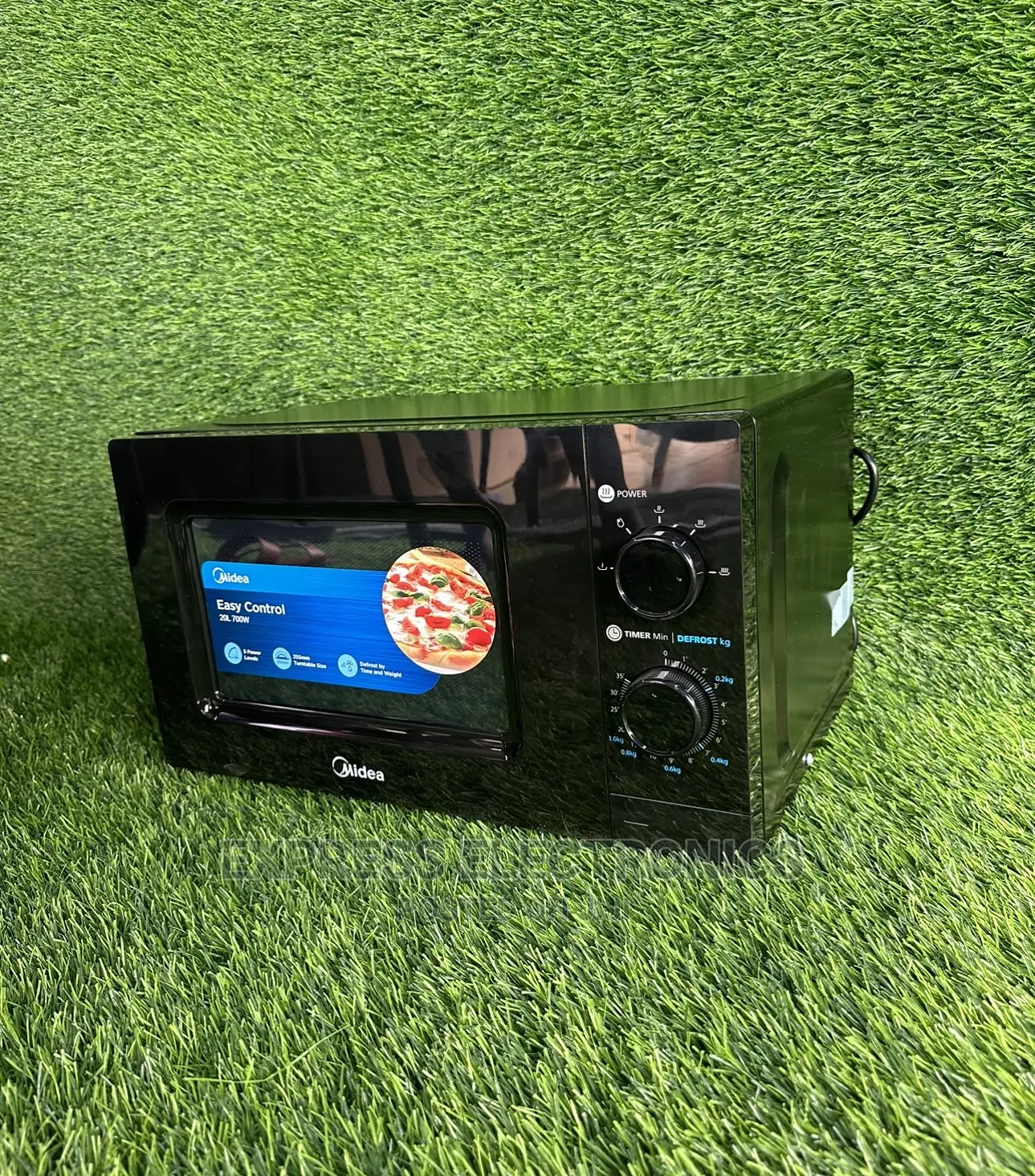 Stay Cool  With Midea Microwave Oven Black