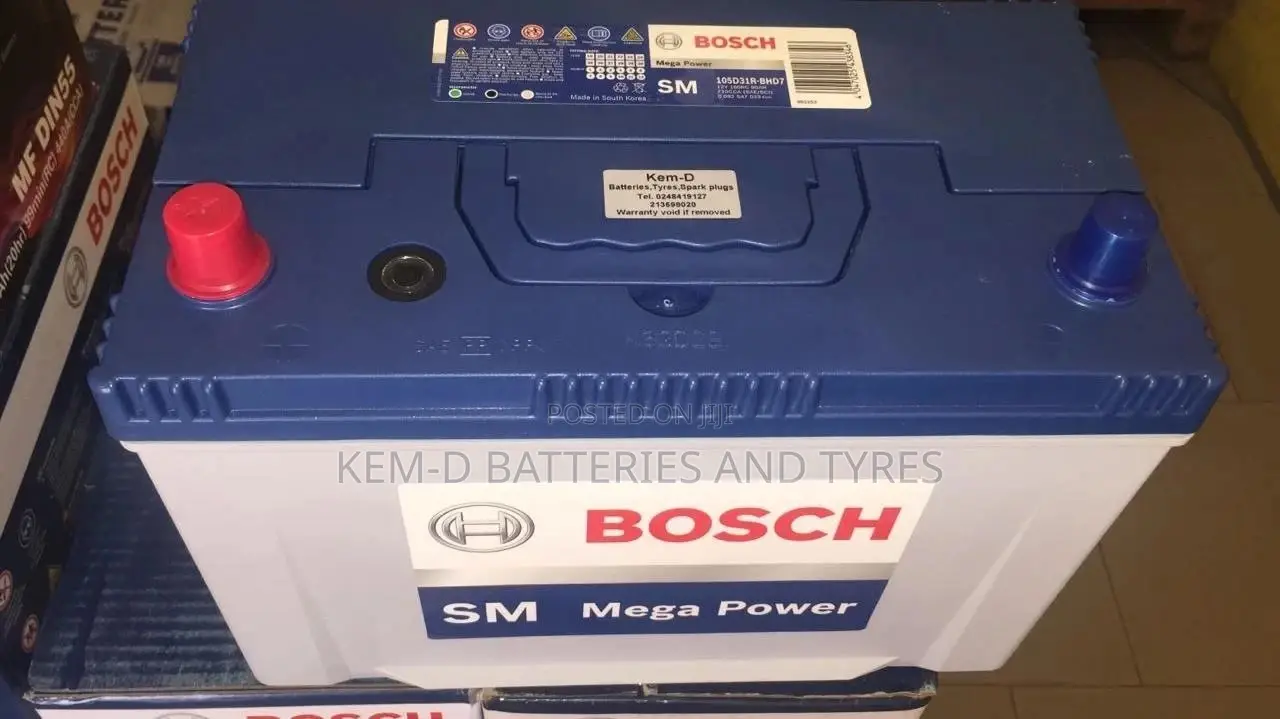 12V 90 Ah Bosch 17 Plates Car Battery