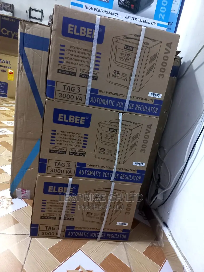 Elbee 3000VA New Power Stabilizer