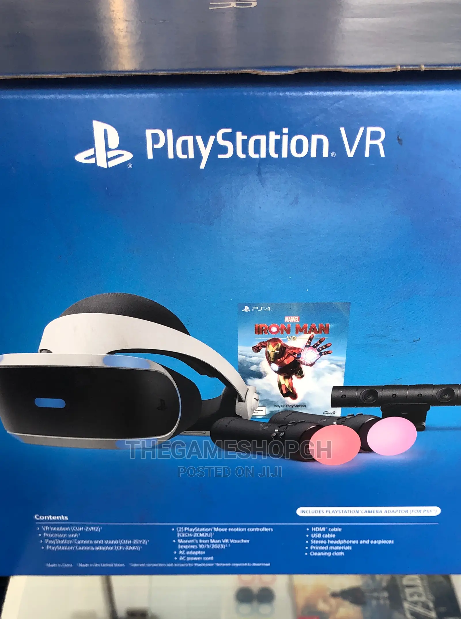 Psvr Playstation Virtual Reality Ironman Bundle