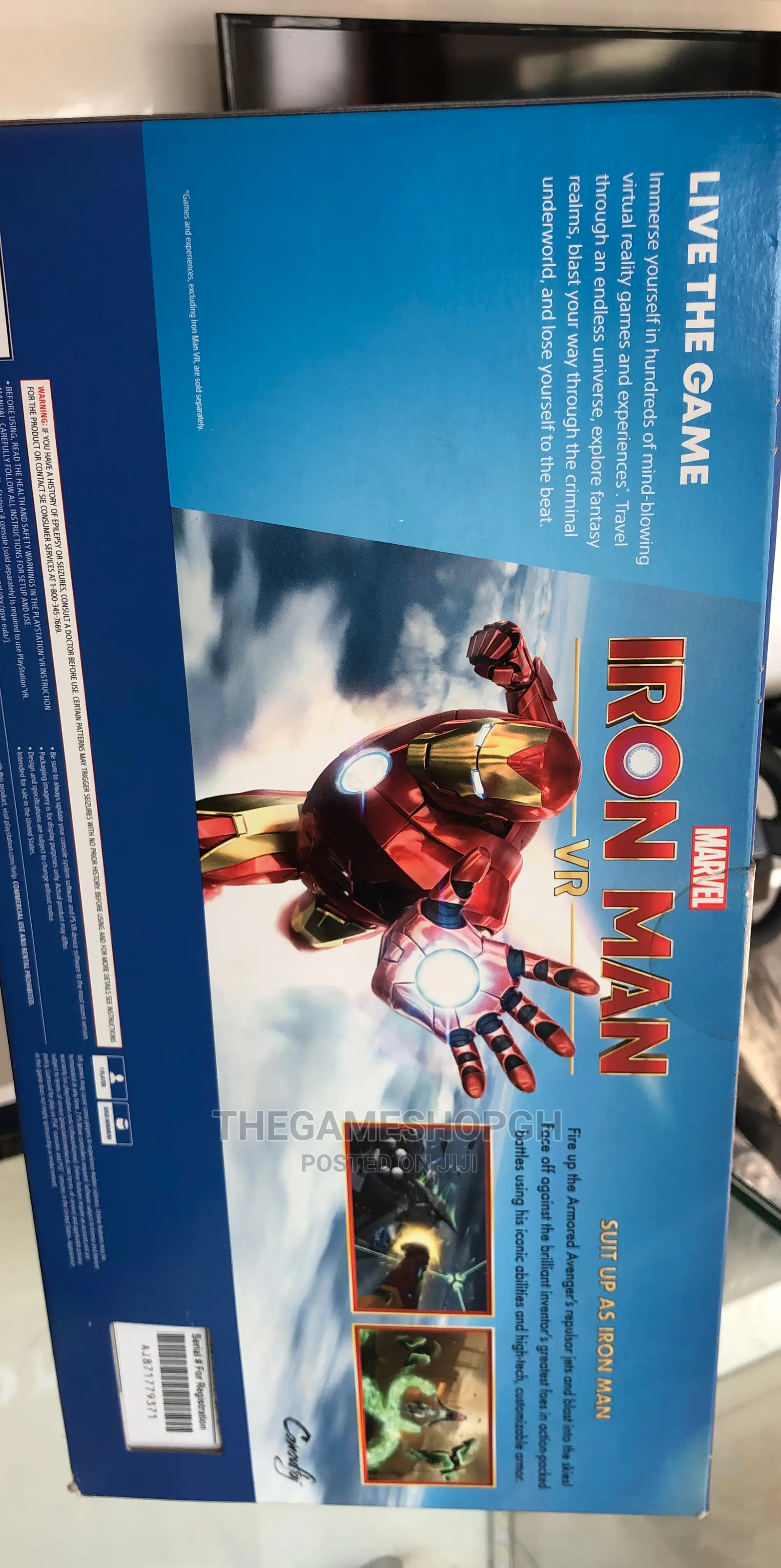 Psvr Playstation Virtual Reality Ironman Bundle