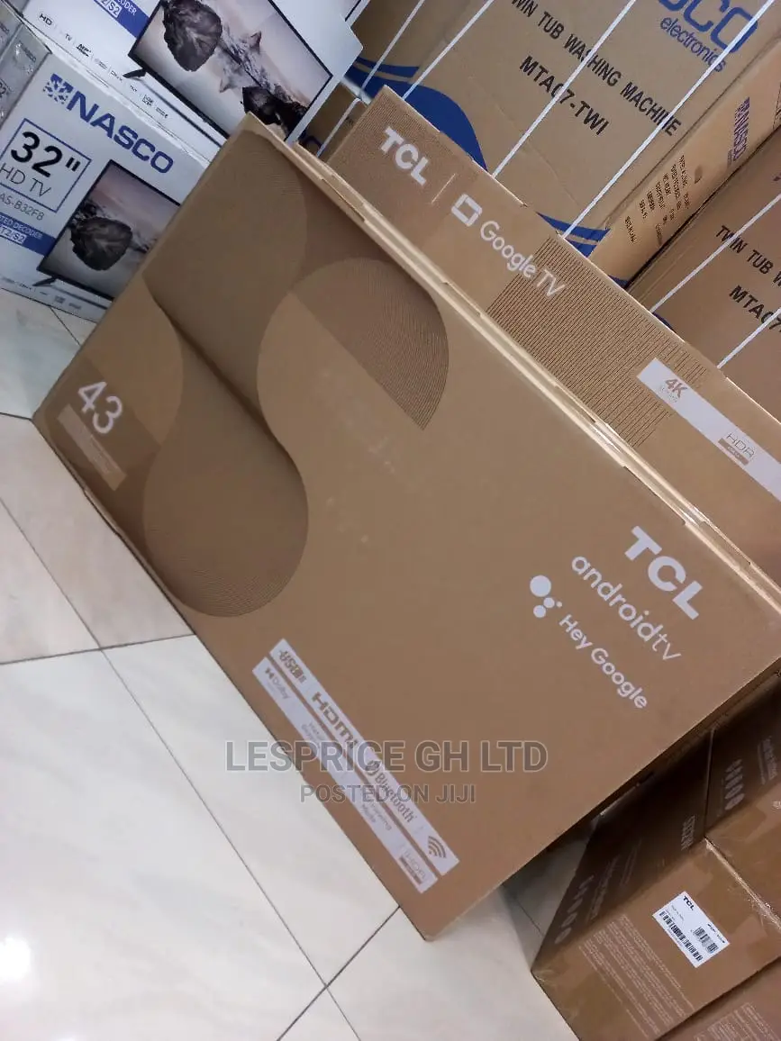 TCL 43” Android Smart Ok Google TV