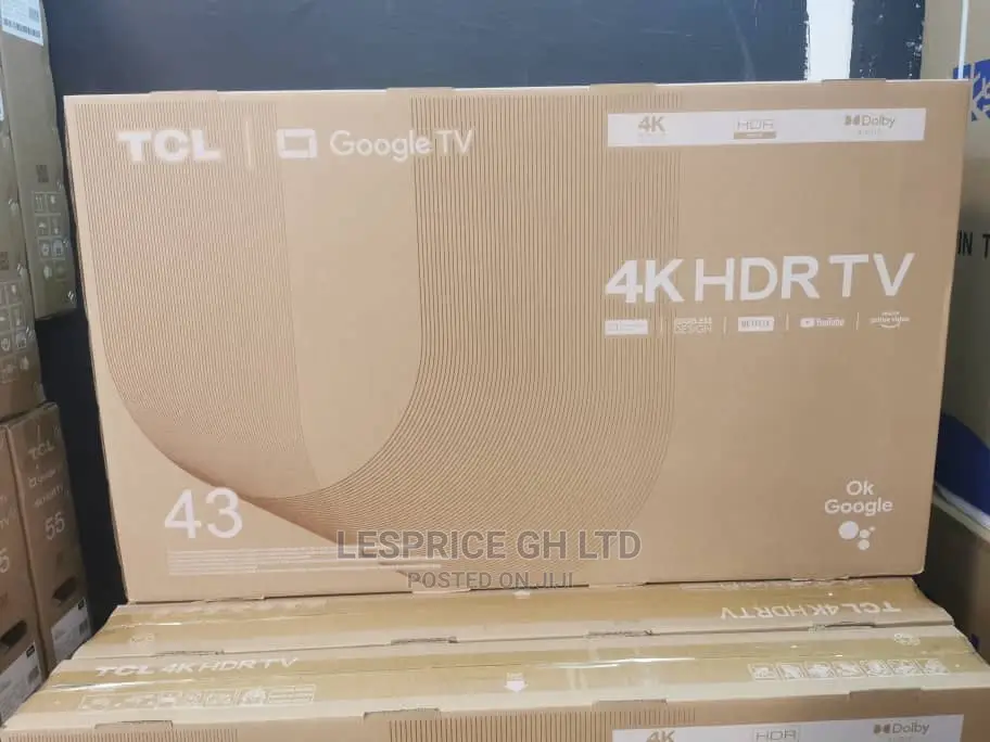 Framless TV//TCL 43” Android Smart