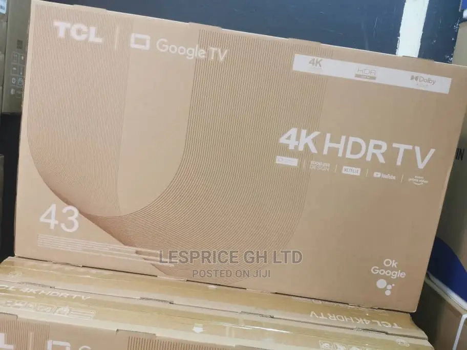 High Standard//TCL 43” Android Smart TV
