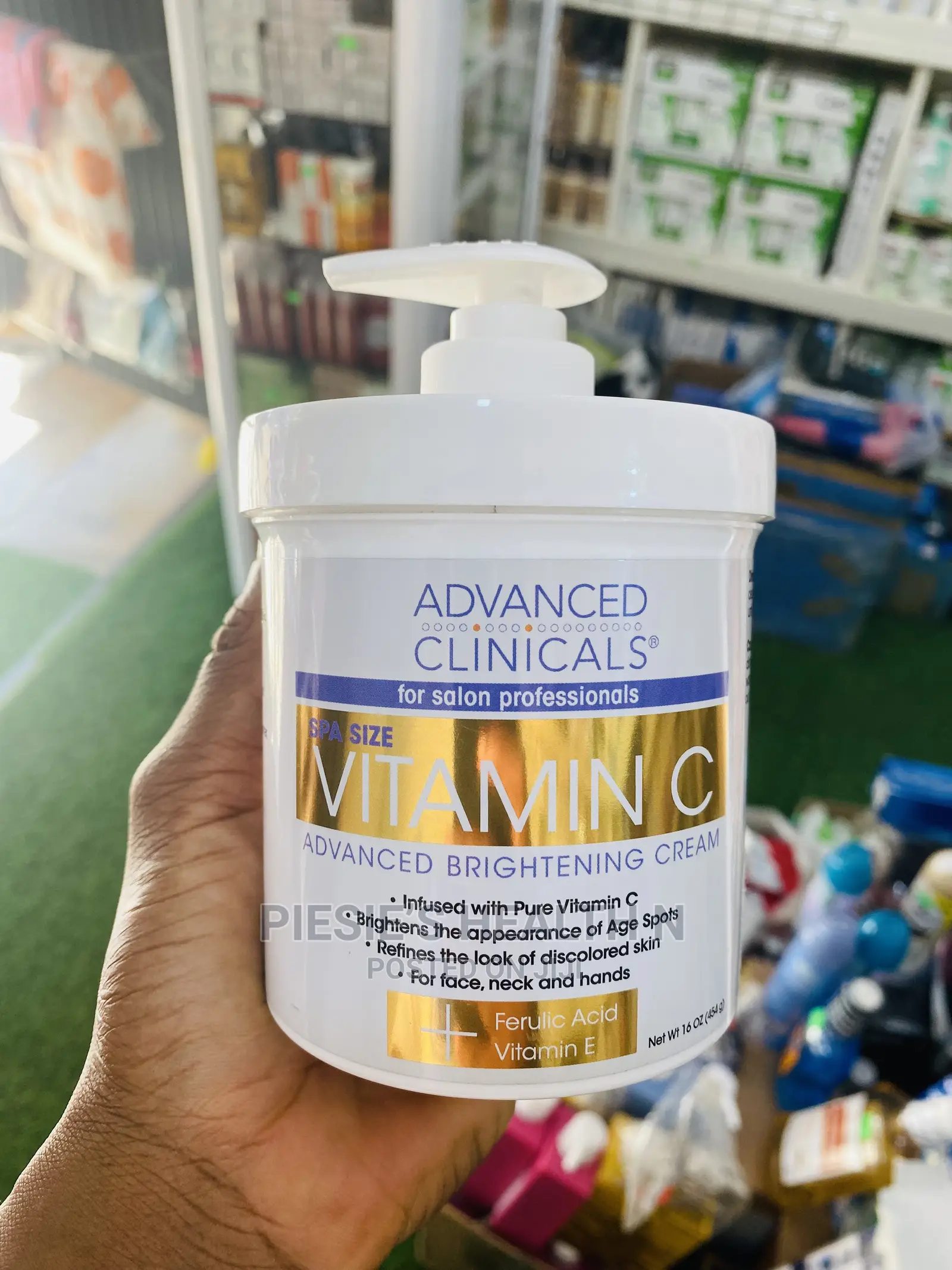 Advance Clinicals Vitamin C Brightening Cream