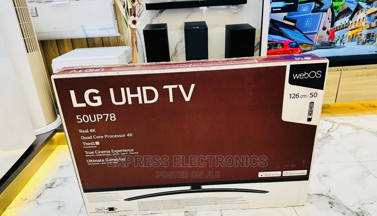 Fresh UHD Smart 50”Up7800 LG Tv  Glossy Display