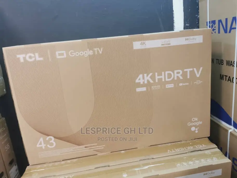 TCL 43” Smart HDRTV Google