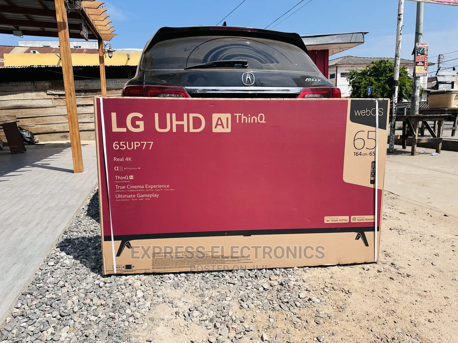 Fresh Glossy UHD Display Smart Lg Tv 65UP7760