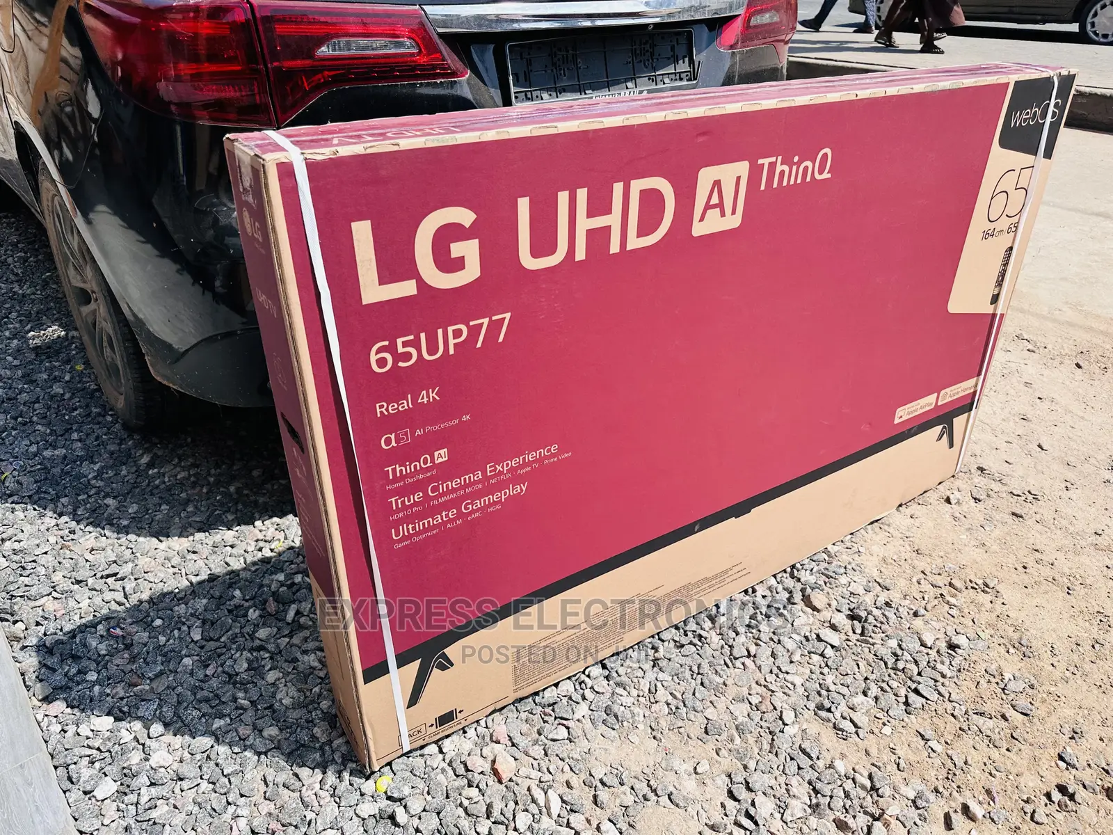 Fresh Glossy UHD Display Smart Lg Tv 65UP7760