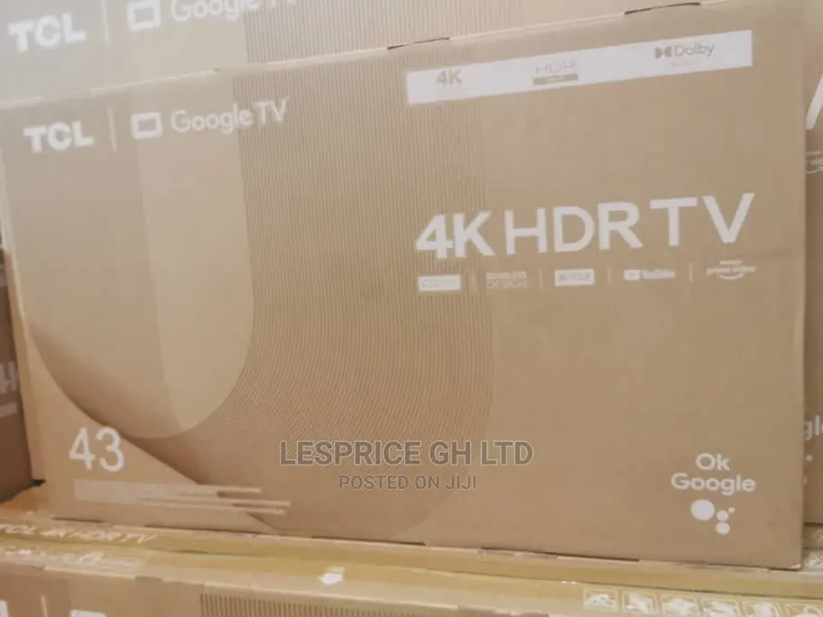 TCL 43” Smart Android TV New Brand