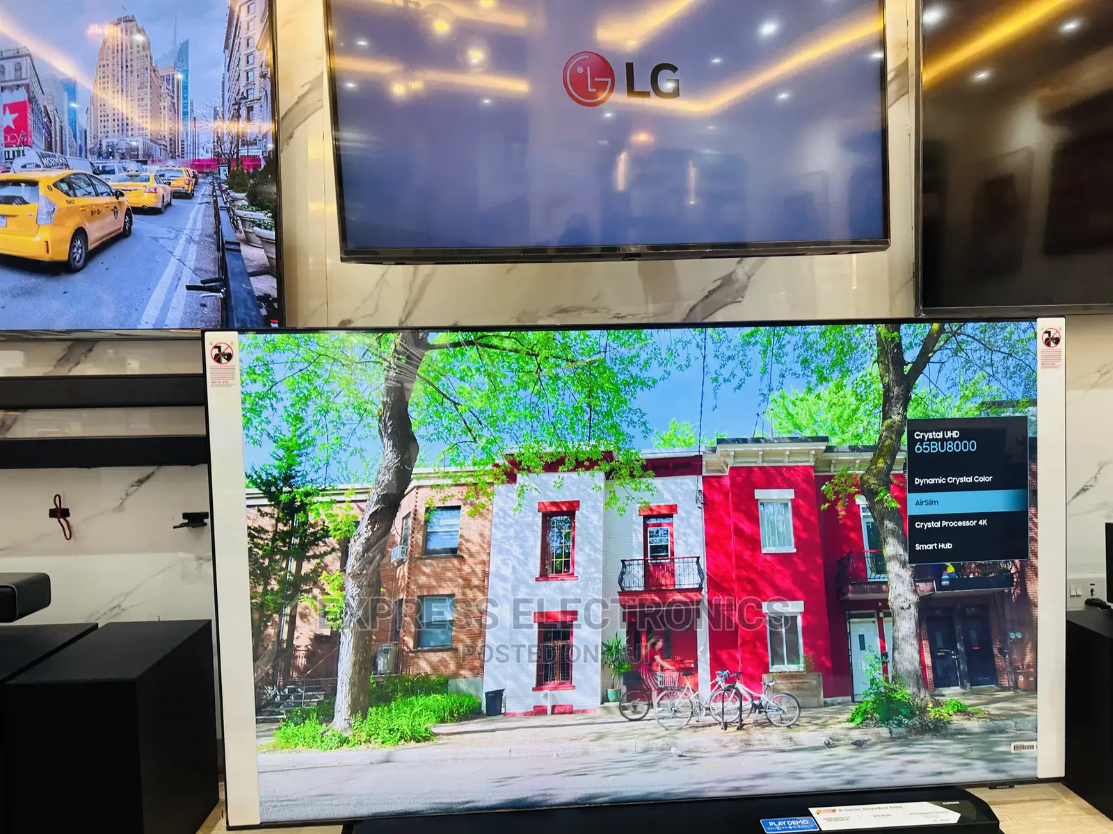 Fresh 2023 Model Samsung UHD Smart 65”Cu7172
