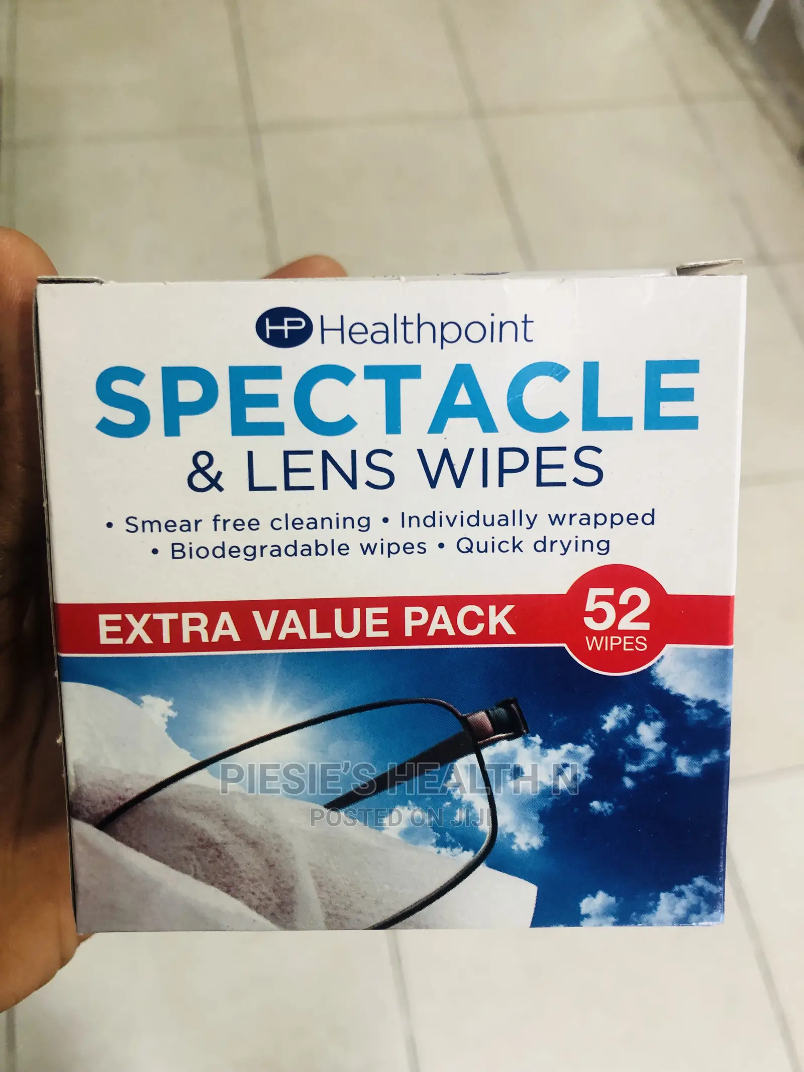 Spectacle Lens Wipes