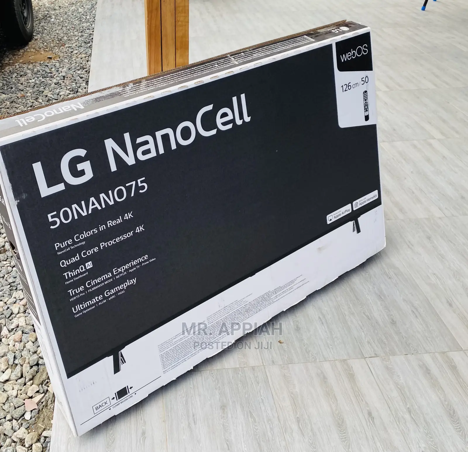 Latest and Affordable LG Nanocell 50NANO756 Smart Tv.