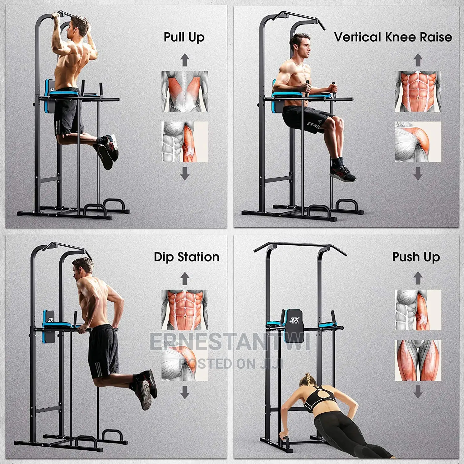 Power Tower From JX Fitness, UK
