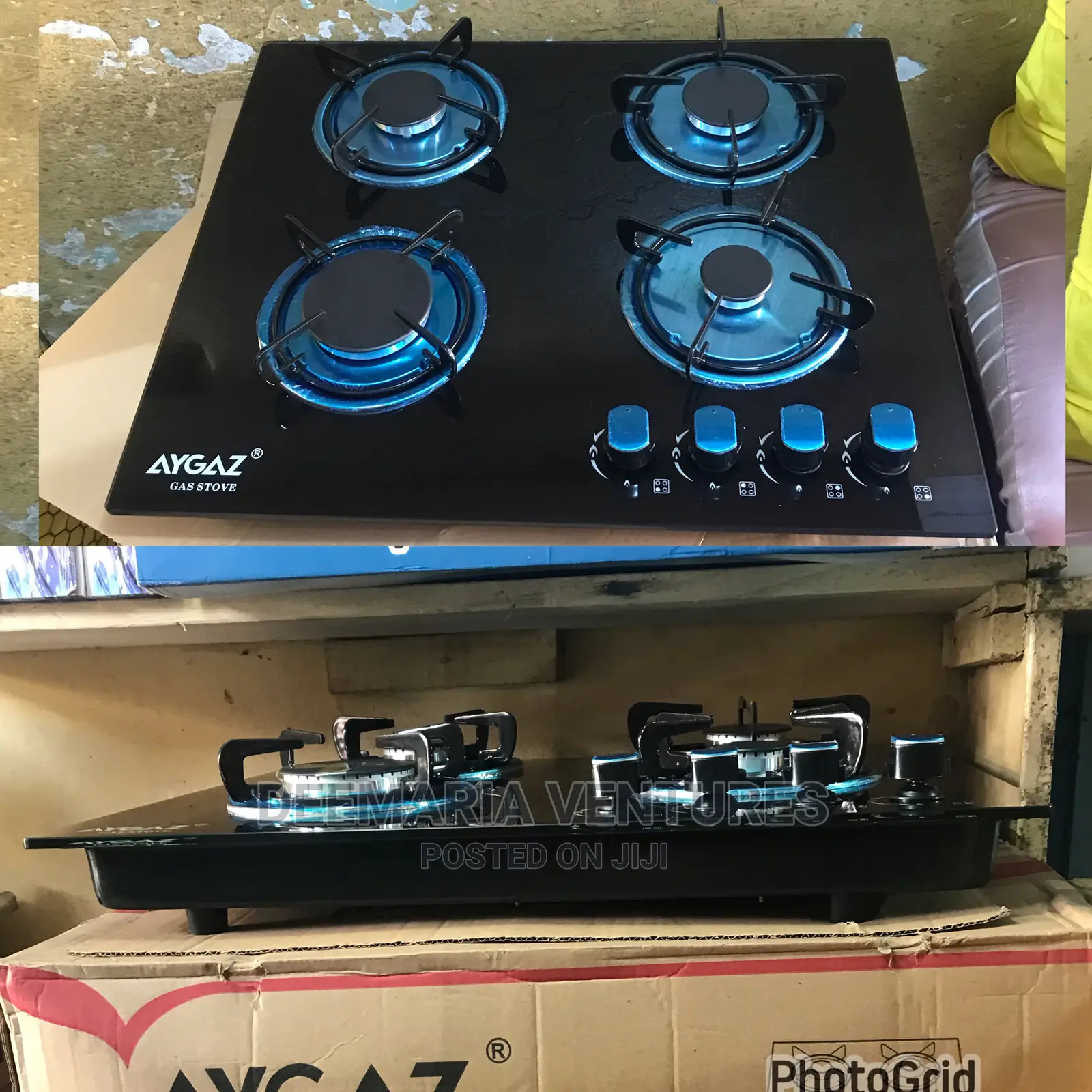 Quality Built in 4 Burner Auto Ignition Glass Top Gas Hob