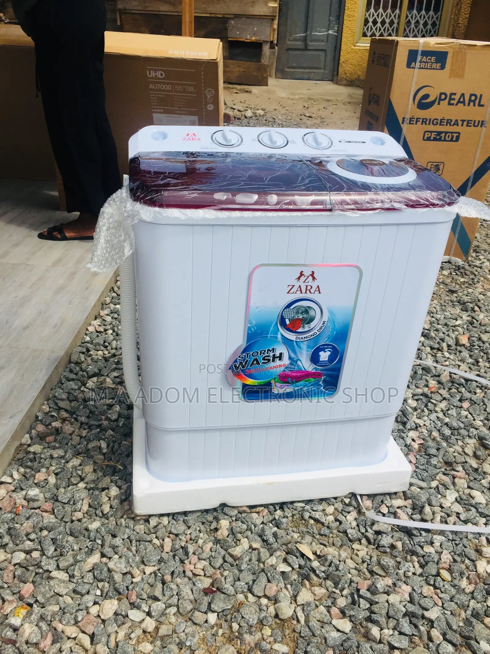 Authentic Zara 5kg Top Loading Semi-Automaticwashing Machine