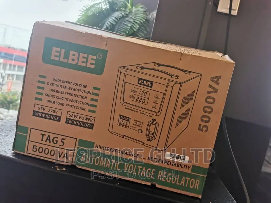 Elbee 5000W Top Quality Stabilizer