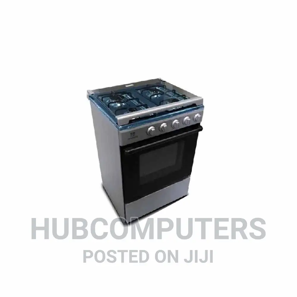 Nasco Gas Cooker Sniper 60s-4 Burner / Silver / 60cm X 60cm