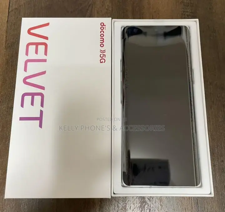 New LG Velvet 128 GB Black