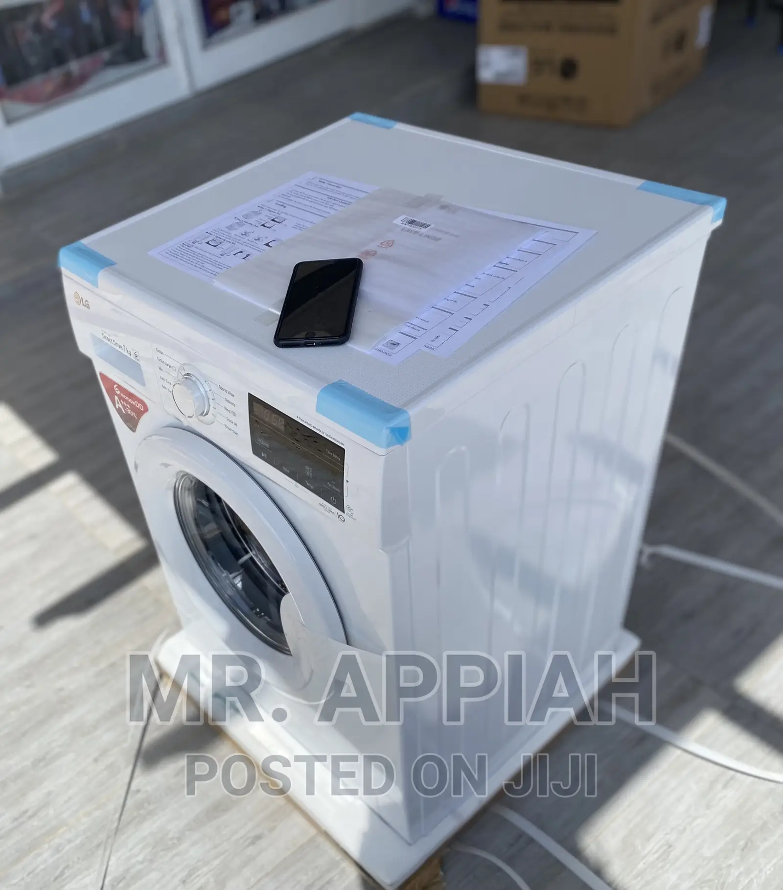 Latest and Durable LG FH2J3QDNP0Frontload Washingmachine7kg