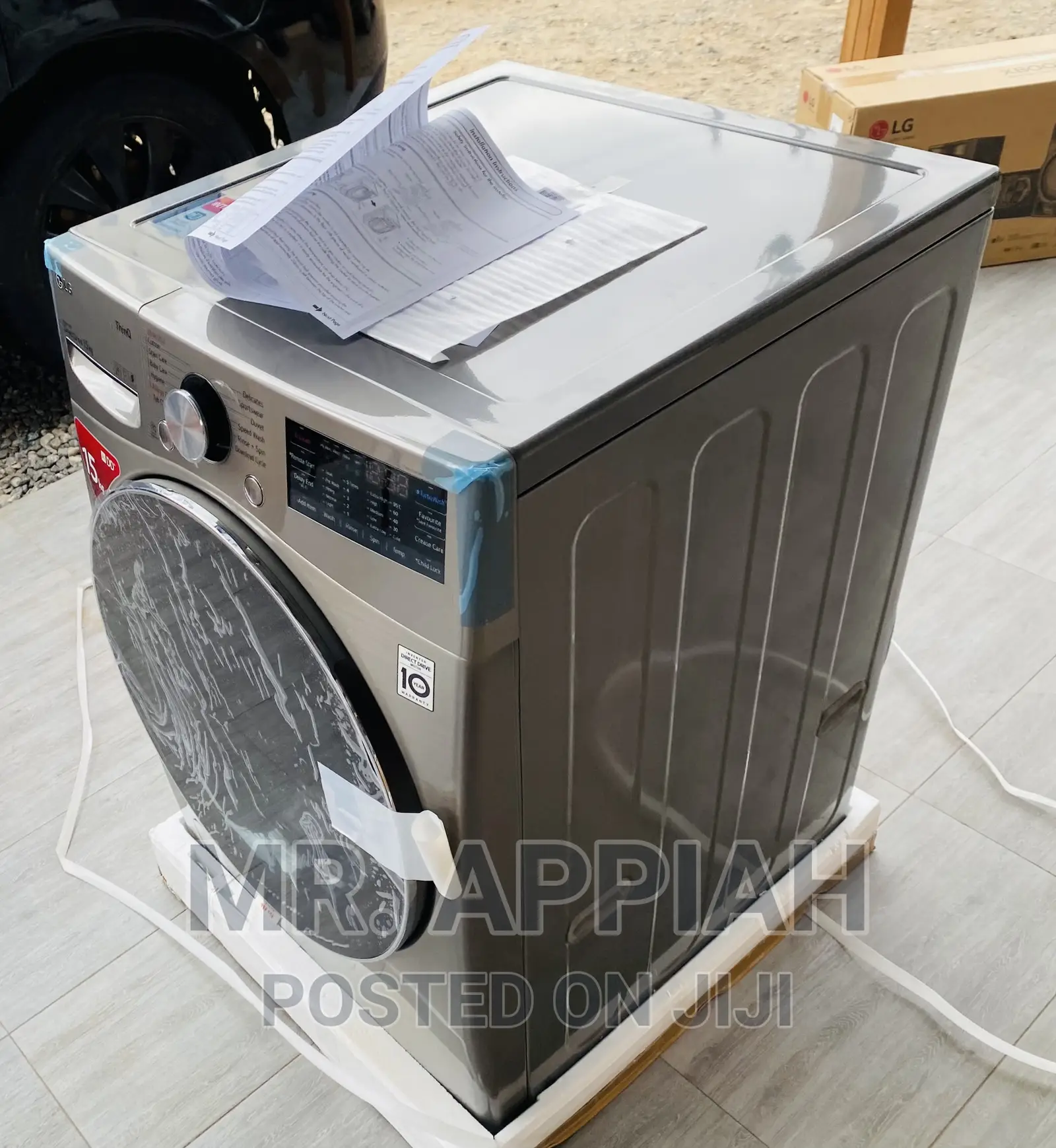 Sealed in Box  LG Front Load Washing Machine(15KG) 