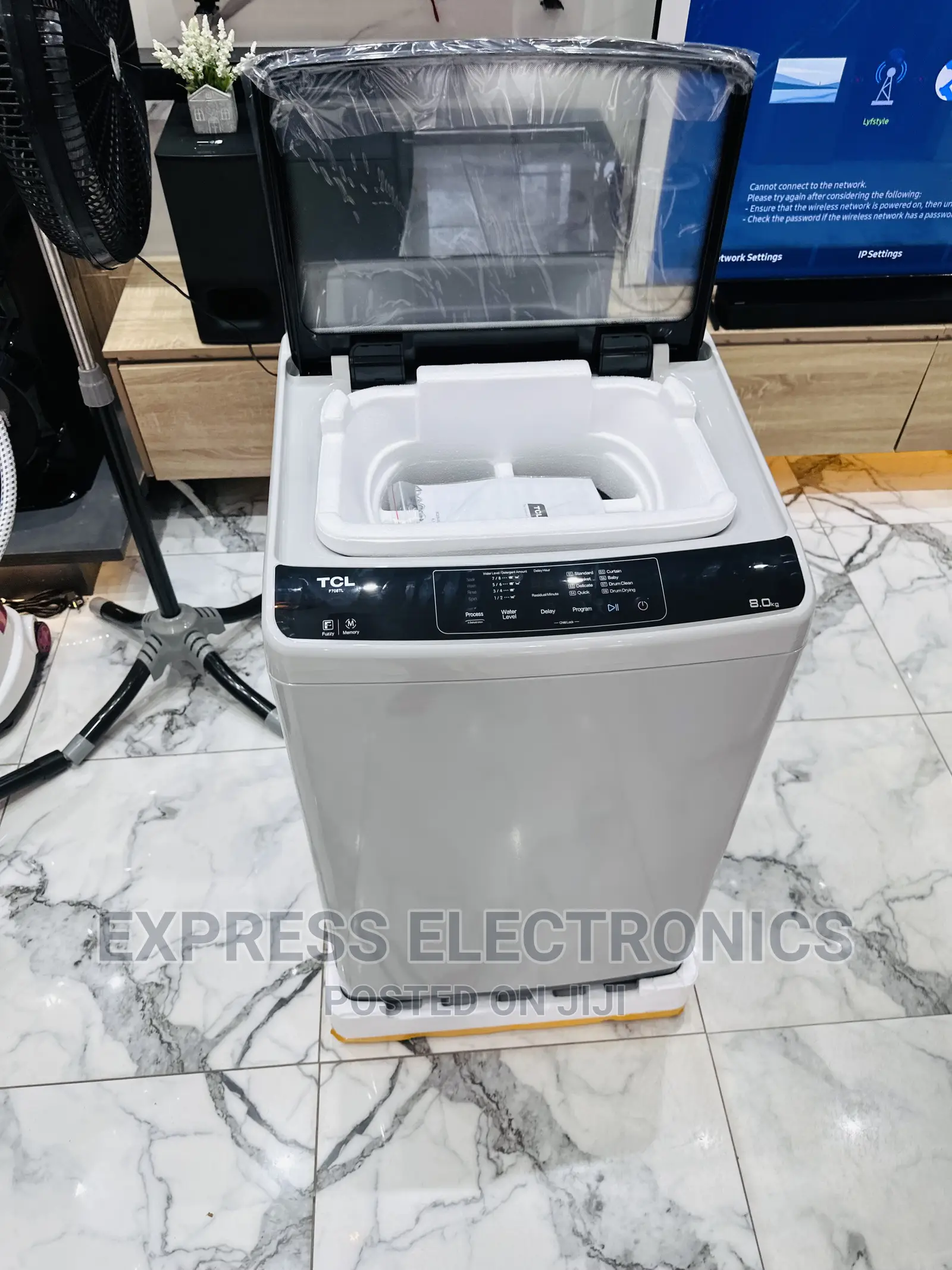 Fast Wash Spin 85kggf708tl 8kg Top Load TCL Washing Machine
