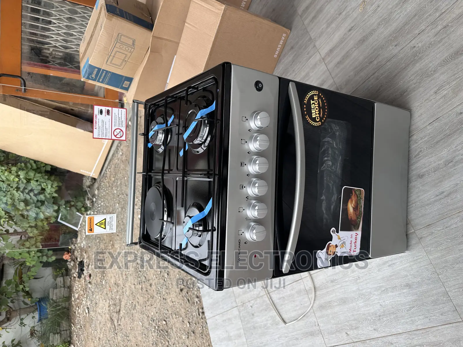 10gig Best of 3+1 Gas and Electric Cooker Oven
