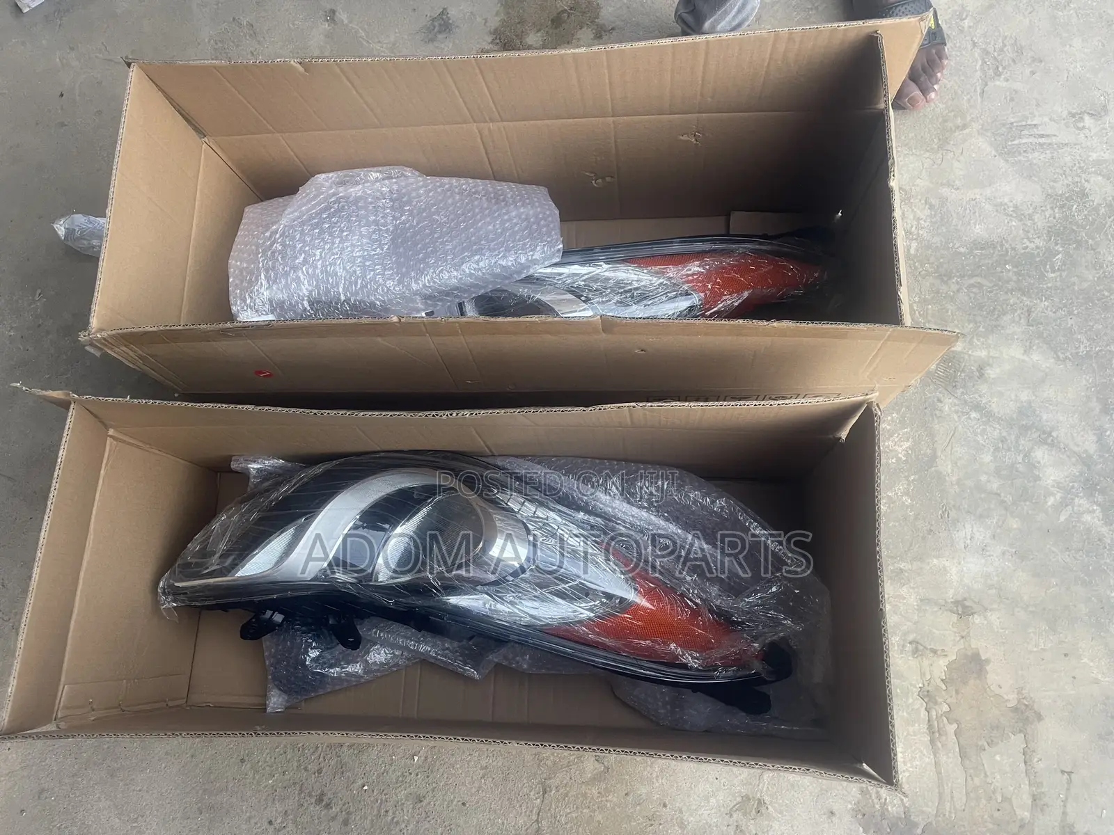 Elantra 2011 2012 2013 Headlight Pair