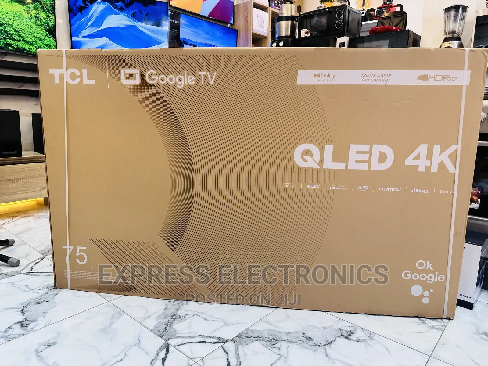 Text Us for Your TCL QLED Android Tv 75-C645