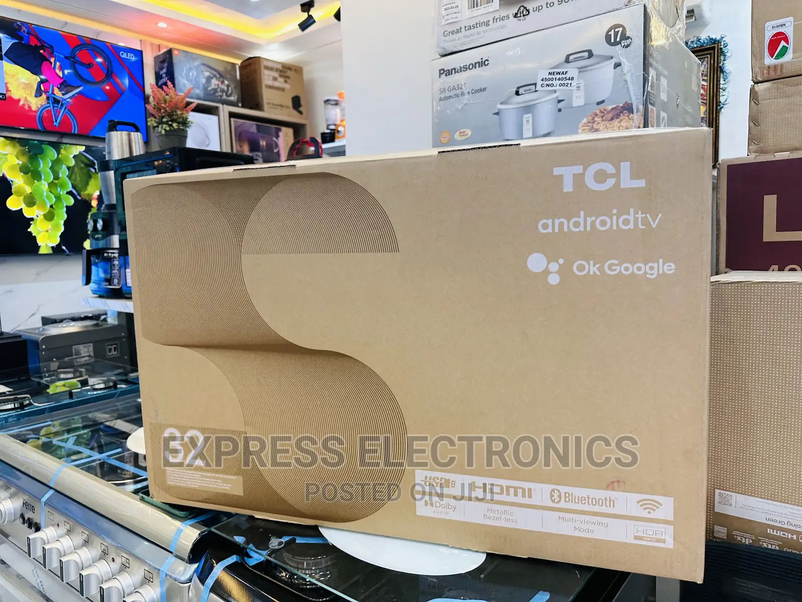 Text Us for Your TCL Satellite Smart Android 32S5400 a FHD