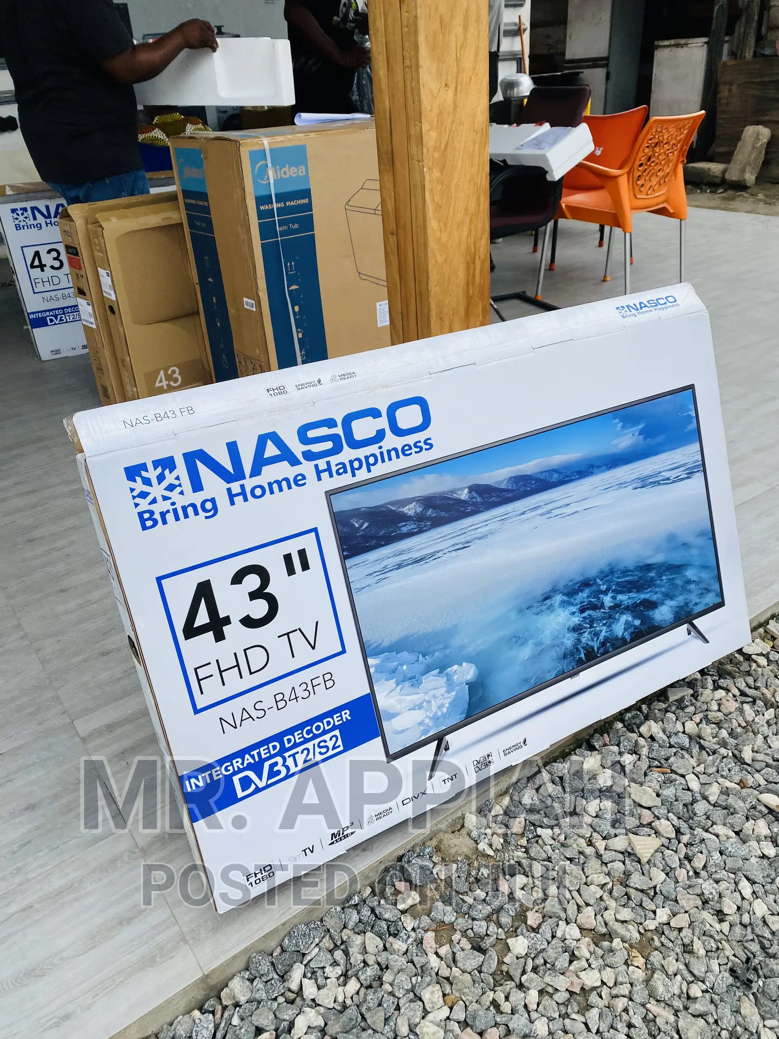 Movie  Night Get Better With Nasco 43” Full HD Digital Tv