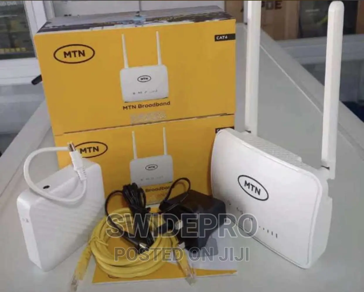 MTN Universal 4g Fast Broadband Router + Backup Battery