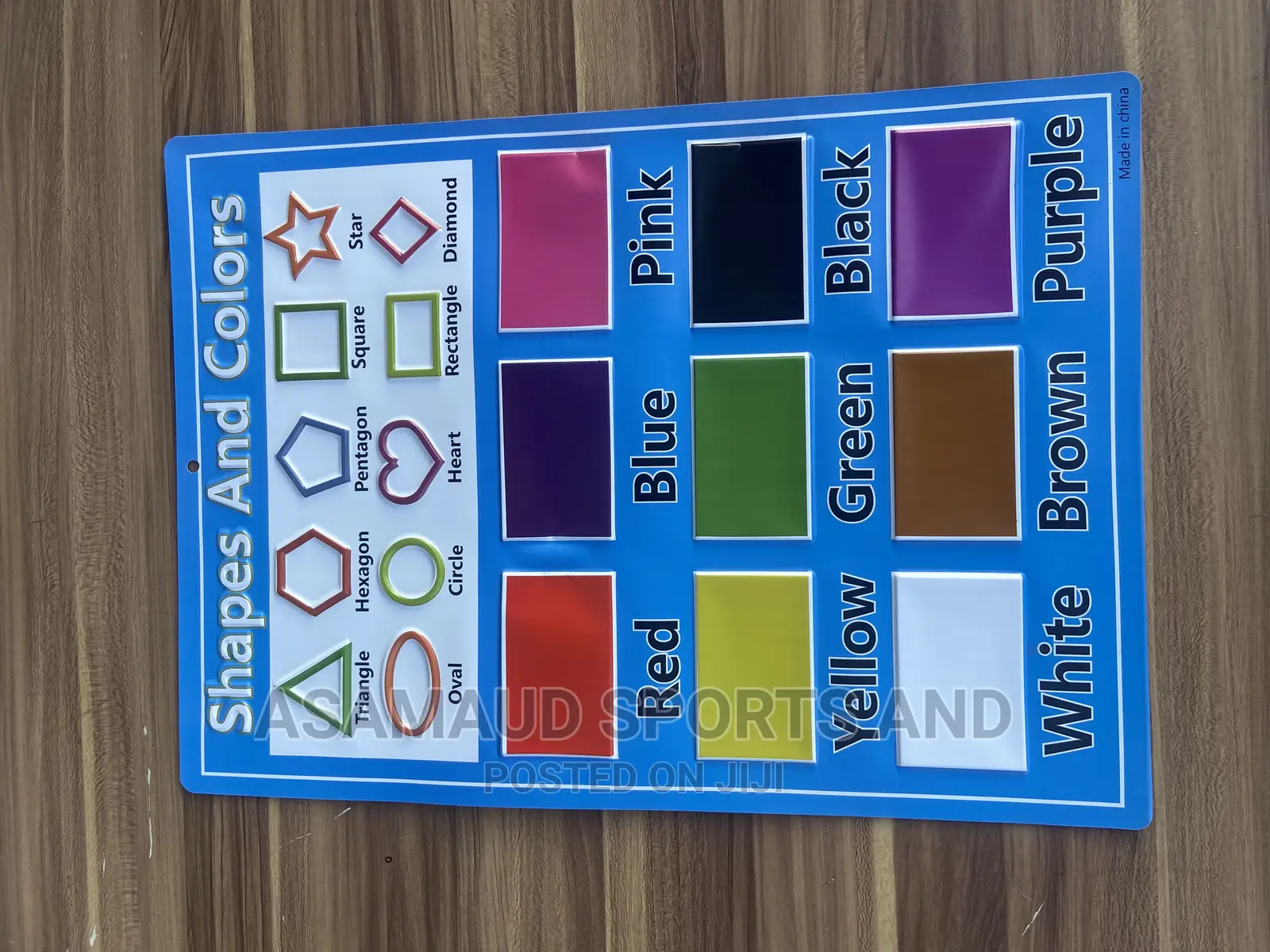 Original Kids Learning Material Shapes and Colors