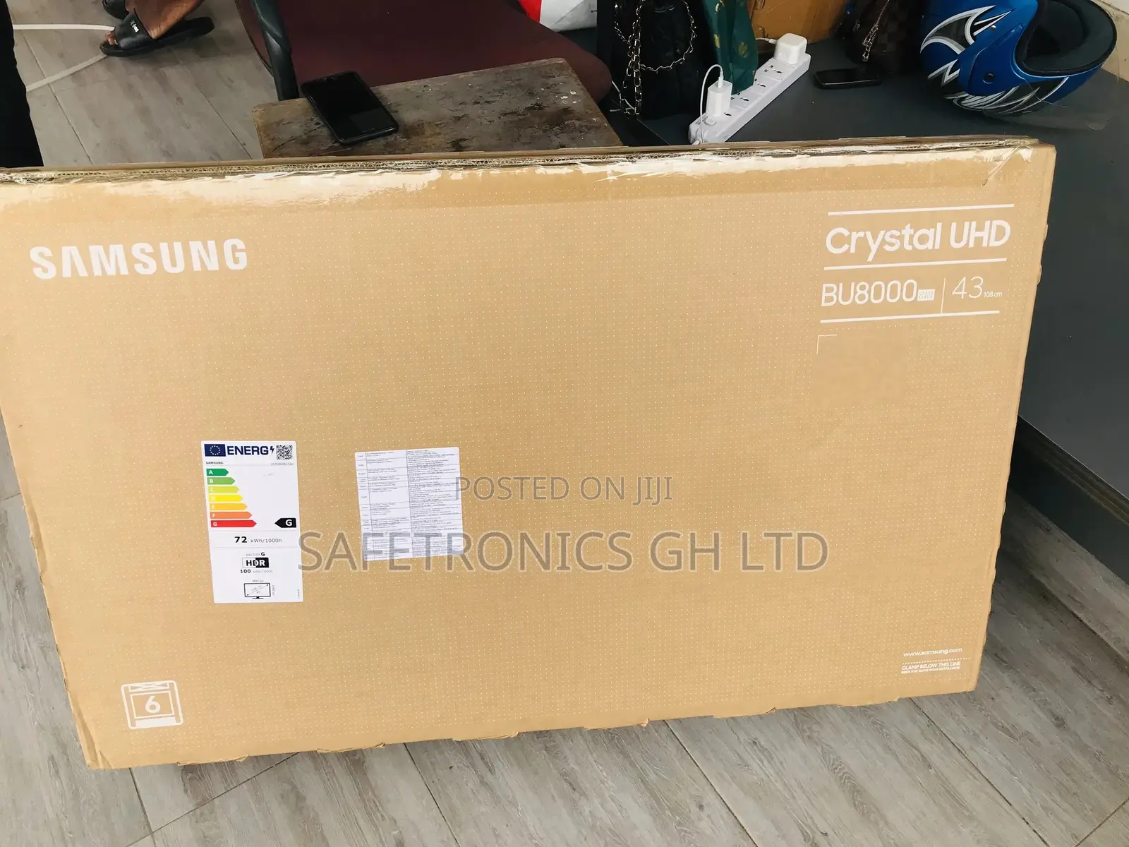 Samsung UHD Crystal Smart BU80 43 Inches Glossy Tv