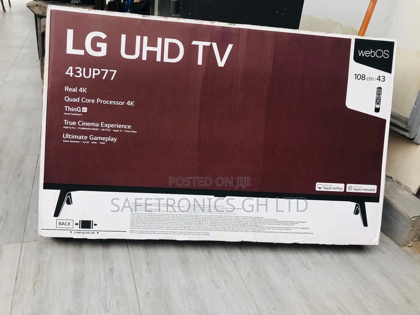 43 Inches Glossy LED Crystal UP77 Lg Tv