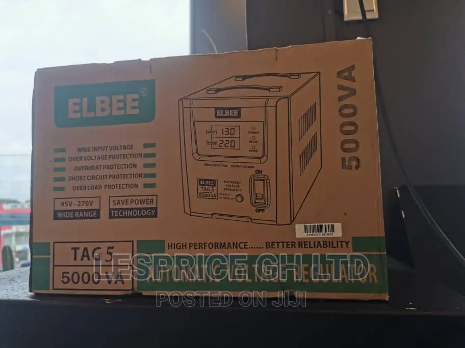 Overheat Protection//Elbee 5000VA High Power