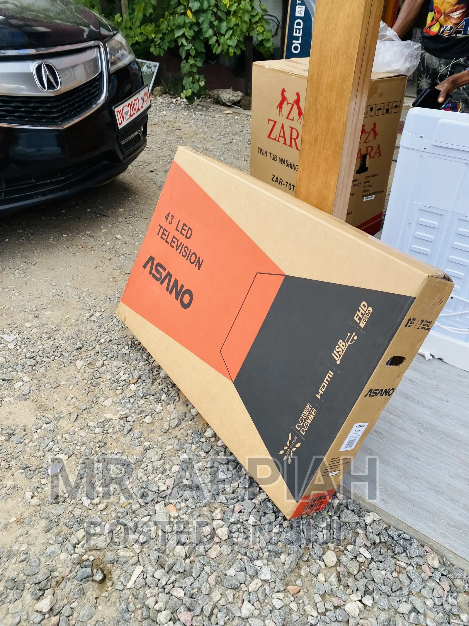 Effective and Reliable Asano 43 Inch Satelite Tv(Black) 