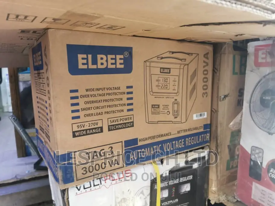 Elbee 3000VA High Powerful Voltage Regulator