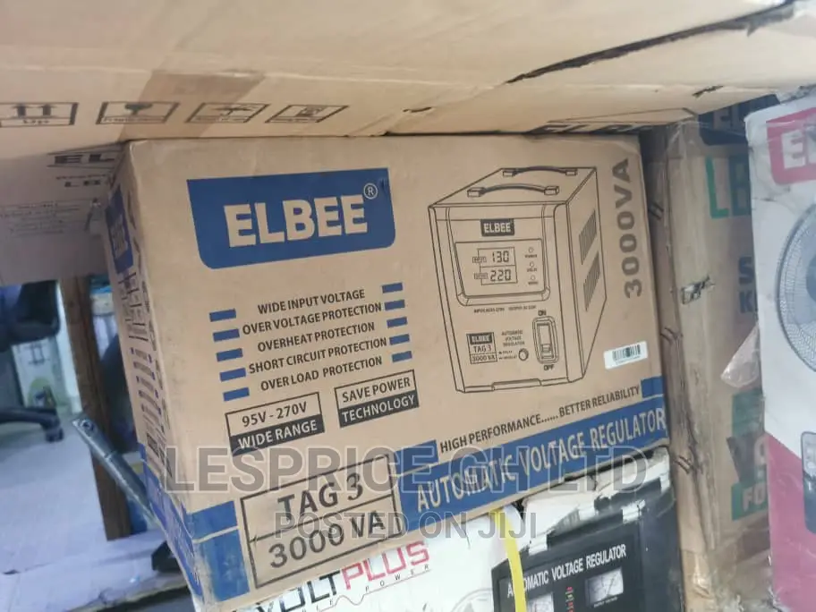 Massive Power! Elbee 3000VA Auto Stabilizer