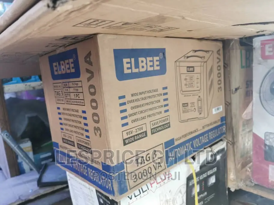 Fully Built ~Elbee 3000VA 220V Voltage Regulator