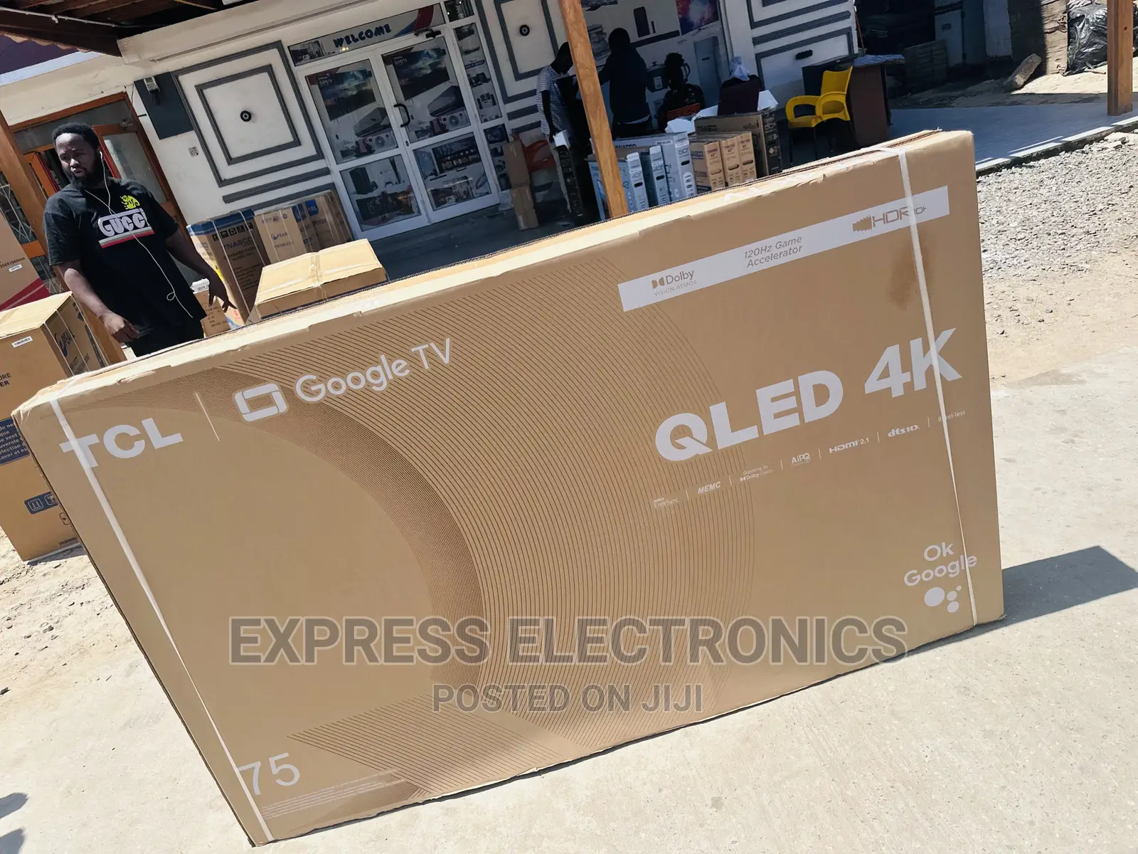 QLED Dimming Glossy TCL 75C645 TV 