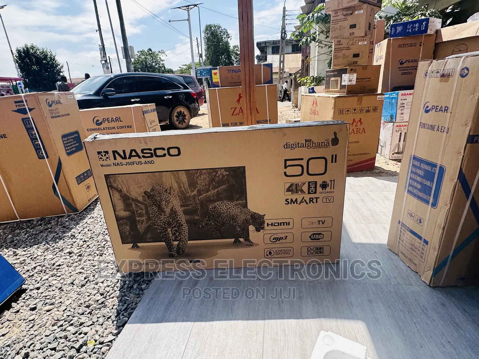 Experience Vivid Glossy UHD Smart 50” Nasco
