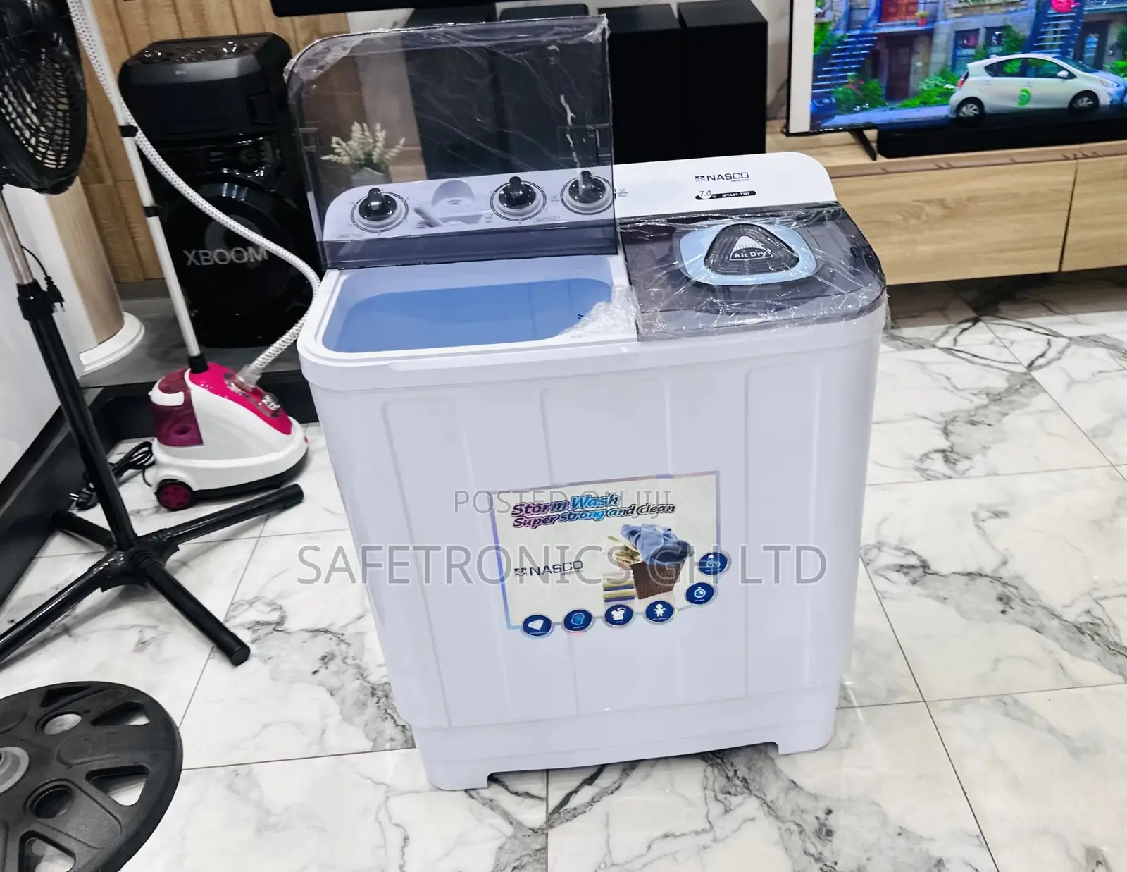 Grab Best Topload Washingmachine Semiautomatic 7kg Nasco