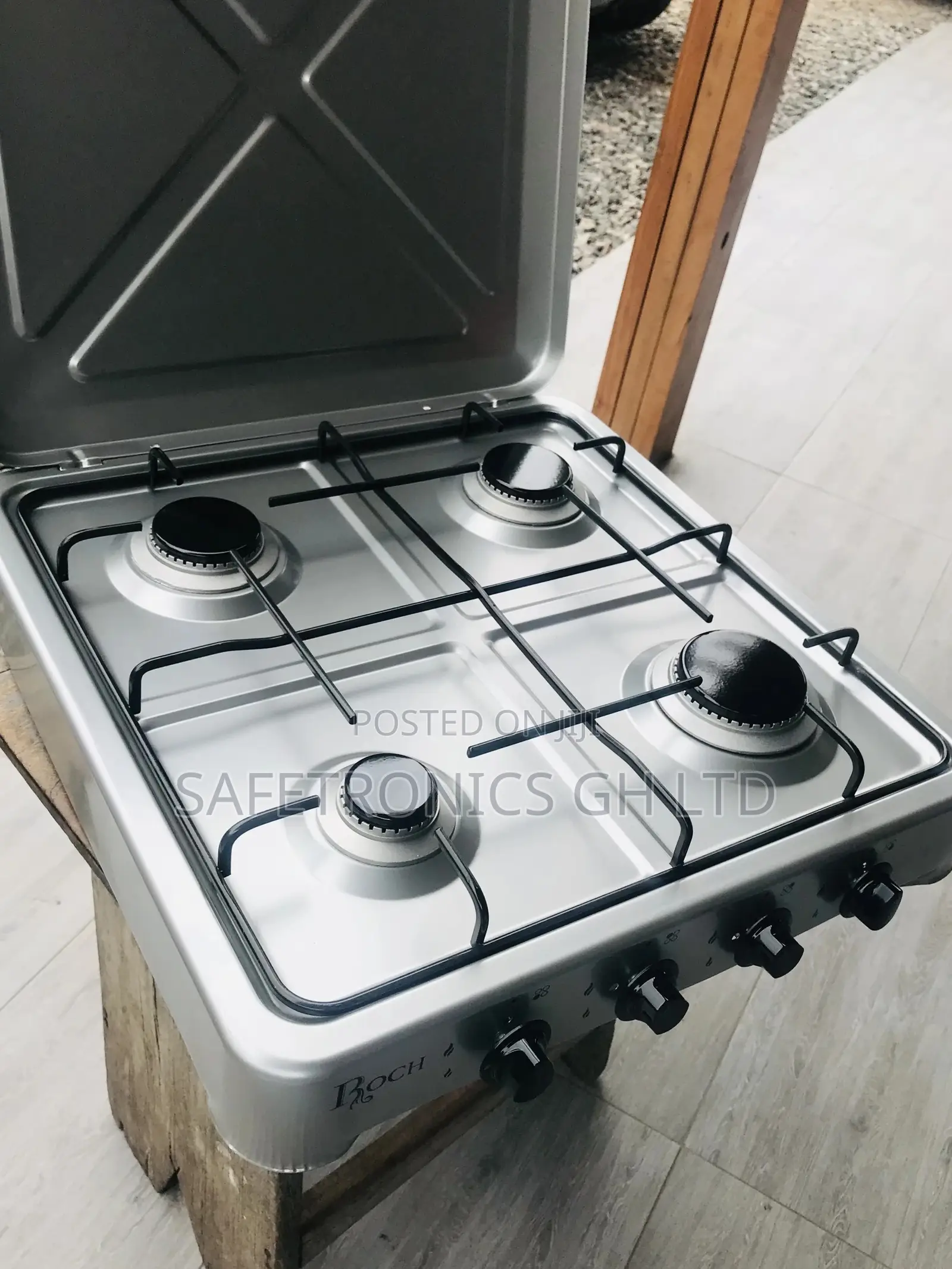 Original 4 Gas Burner Roch Tabletop Cooker